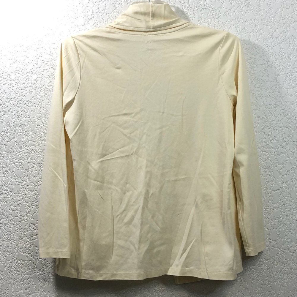 L.L. Bean Open Front Knit Cardigan - Picture 3 of 4